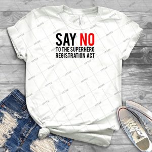 Civil War - Say No - Black Clean 38 - Trending Shirt For Women Vintage Retro Tee For Men Kid's T-Shirt Handmade Shirt