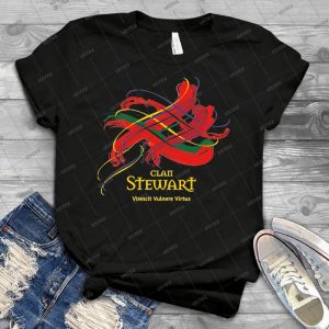 Clan Stewart - Gift Idea Shirt For Men Tee For Women Classic Retro Vintage Graphic T-Shirt