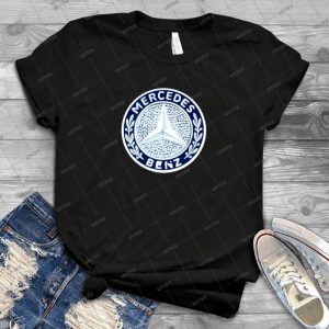 Classic Car Logos- Mercedes-Benz 33 - Gift Idea Shirt For Men Tee For Women Classic Retro Vintage Graphic T-Shirt