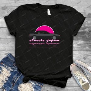 Classic Japan - Nissan Exa Coupe 90 - Trending Shirt For Women Vintage Retro Tee For Men Kid's T-Shirt Handmade Shirt
