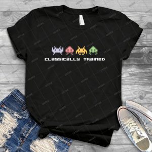 Classically Trained-80s Video Games - Best Unisex Trending Handmade T-shirt Gift Idea For Men T-shirt For Woman
