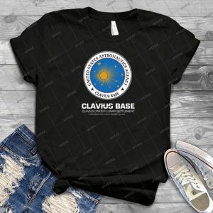 Clavius Base - Inspired By 2001 - A Space Odyssey - Gift Idea Shirt For Men Tee For Women Classic Retro Vintage Graphic T-Shirt