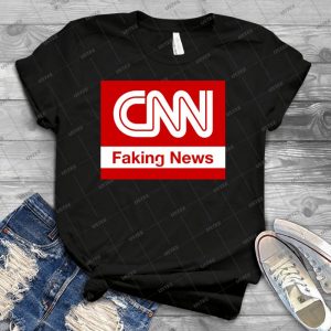 Cnn Faking News - Best Unisex Trending Handmade T-shirt Gift Idea For Men T-shirt For Woman