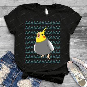 Cockatiel Aaaaa - Best Unisex Trending Handmade T-shirt Gift Idea For Men T-shirt For Woman