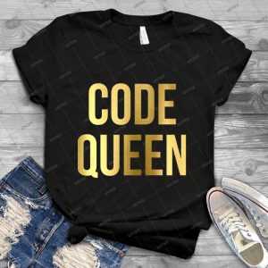 Code Queen-Programming-Haxbyte - Best Unisex Trending Handmade T-shirt Gift Idea For Men T-shirt For Woman