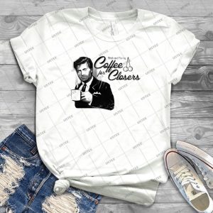 Coffee S For Closers 34 - Vintage Men's Shirt Tshirt For Women Classic Handmade Shirt Retro Graphic Tee