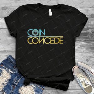 Coin Concede Logo Gear - Best Unisex Trending Handmade T-shirt Gift Idea For Men T-shirt For Woman