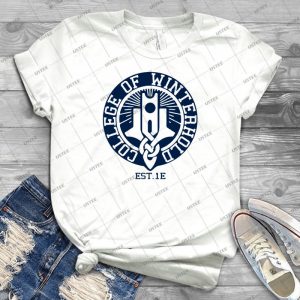 College Of Winterhold Est- 1e 57 - Gift Idea Shirt For Men Tee For Women Classic Retro Vintage Graphic T-Shirt