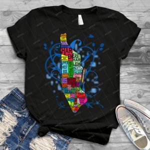 Color Coded Manhattan 85 - Best Unisex Trending Handmade T-shirt Gift Idea For Men T-shirt For Woman
