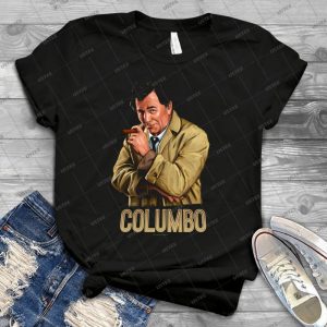 Columbo - Tv Series 25 - Trending Shirt For Women Vintage Retro Tee For Men Kid's T-Shirt Handmade Shirt