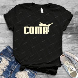 Coma T Shirt - Vintage Mens Shirt Tshirt For Women Classic Handmade Shirt Retro Graphic Tee