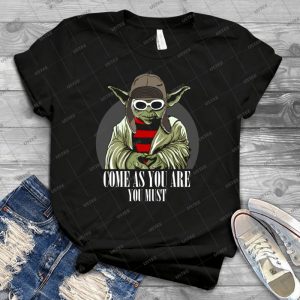 Come As You Are You Must 4 - Vintage Mens Shirt Tshirt For Women Classic Handmade Shirt Retro Graphic Tee