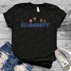 Community Logo With Characters - Best Unisex Trending Handmade T-shirt Gift Idea For Men T-shirt For Woman