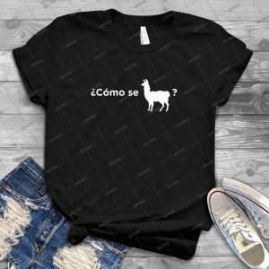 Como Se Llama-What S Your Name - Gift Idea Shirt For Men Tee For Women Classic Retro Vintage Graphic T-Shirt