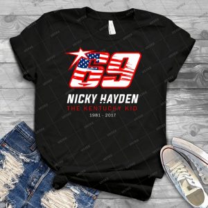 Condolence For Nicky Hayden - Best Unisex Trending Handmade T-shirt Gift Idea For Men T-shirt For Woman