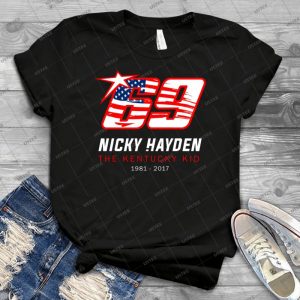 Condolence For Nicky Hayden - Gift Idea Shirt For Men Tee For Women Classic Retro Vintage Graphic T-Shirt