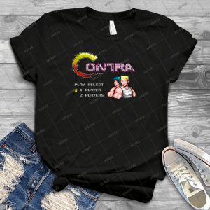 Contra Title 12 - Vintage Mens Shirt Tshirt For Women Classic Handmade Shirt Retro Graphic Tee