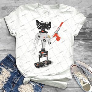 Controlbot4000 - Trending Shirt For Women Vintage Retro Tee For Men Kid's T-Shirt Handmade Shirt