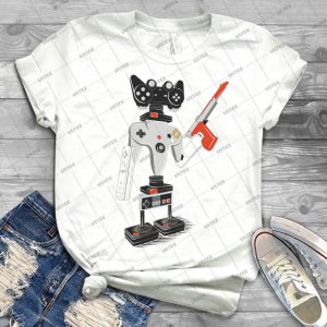 Controlbot4000 14 - Gift Idea Shirt For Men Tee For Women Classic Retro Vintage Graphic T-Shirt