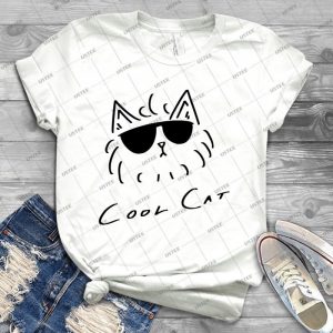Cool Cat - Best Unisex Trending Handmade T-shirt Gift Idea For Men T-shirt For Woman