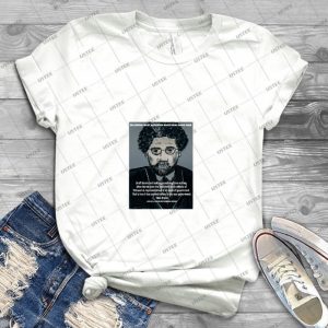 Cornel West Featuring A Nick Braãƒâ±a Quote - Draft Bernie - - Best Unisex Trending Handmade T-shirt Gift Idea For Men T-shirt For Woman