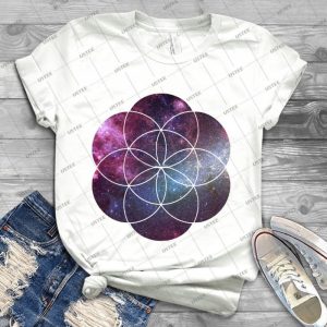 Cosmic Seed Of Life - Best Unisex Trending Handmade T-shirt Gift Idea For Men T-shirt For Woman