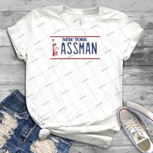 Cosmo Kramer Seinfeld Assman New York Ny Plate 47 - Trending Shirt For Women Vintage Retro Tee For Men Kid's T-Shirt Handmade Shirt
