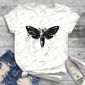 Cosmoth, Mother Of The Universe 29 - Vintage Men's Shirt Tshirt For Women Classic Handmade Shirt Retro Graphic Tee