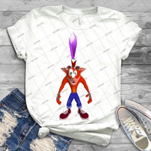 Crash & The Crystal - Best Unisex Trending Handmade T-shirt Gift Idea For Men T-shirt For Woman
