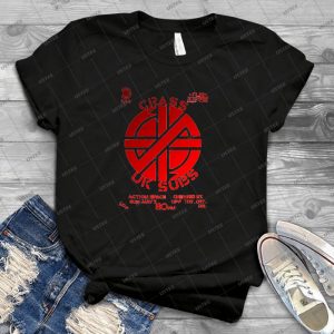 Crass Uk Sub Cartel - Vintage Mens Shirt Tshirt For Women Classic Handmade Shirt Retro Graphic Tee
