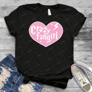 Crazy Fangirl Cute Heart 66 - Gift Idea Shirt For Men Tee For Women Classic Retro Vintage Graphic T-Shirt
