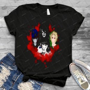 Creepypasta 2 - Best Unisex Trending Handmade T-shirt Gift Idea For Men T-shirt For Woman