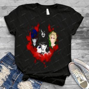 Creepypasta 2 - Trending Shirt For Women Vintage Retro Tee For Men Kid's T-Shirt Handmade Shirt