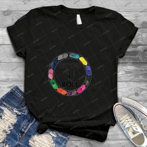 Croc N Roll - Vintage Mens Shirt Tshirt For Women Classic Handmade Shirt Retro Graphic Tee