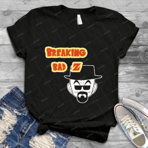 Crossover Breaking Bad - Dragonball- Krillin 91 - Gift Idea Shirt For Men Tee For Women Classic Retro Vintage Graphic T-Shirt
