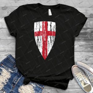 Crusader Knights Templar Cross 80 - Trending Shirt For Women Vintage Retro Tee For Men Kid's T-Shirt Handmade Shirt