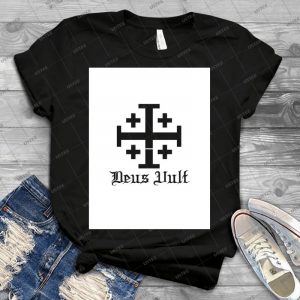 Cruz Cruzada-Deus Vult - Gift Idea Shirt For Men Tee For Women Classic Retro Vintage Graphic T-Shirt