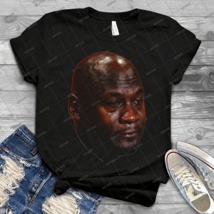 Crying Jordan - Gift Idea Shirt For Men Tee For Women Classic Retro Vintage Graphic T-Shirt