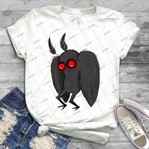 Cryptids- Mothman 84 - Trending Shirt For Women Vintage Retro Tee For Men Kid's T-Shirt Handmade Shirt