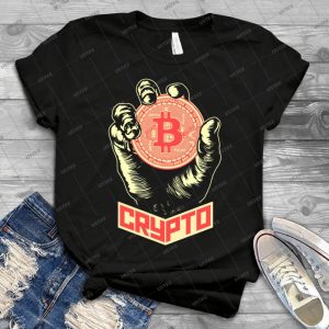 Crypto T Shirt - Gift Idea Shirt For Men Tee For Women Classic Retro Vintage Graphic T-Shirt