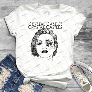Crystal Castles Shirt Retro - Trending Shirt For Women Vintage Retro Tee For Men Kid's T-Shirt Handmade Shirt