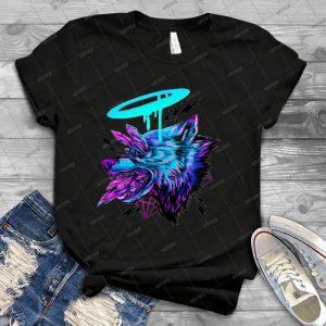 Crystal Wolf - Best Unisex Trending Handmade T-shirt Gift Idea For Men T-shirt For Woman