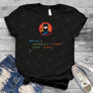 Css Pun - Ninja 79 - Best Unisex Trending Handmade T-shirt Gift Idea For Men T-shirt For Woman