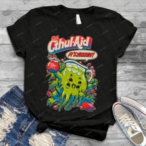 Cthul-Aid 62 - Vintage Mens Shirt Tshirt For Women Classic Handmade Shirt Retro Graphic Tee