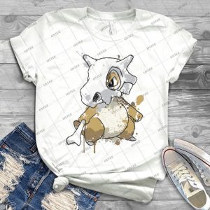 Cubone T Shirt - Gift Idea Shirt For Men Tee For Women Classic Retro Vintage Graphic T-Shirt