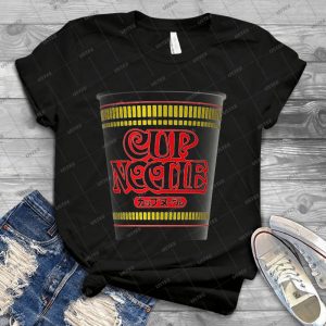 Cup Noodle 71 - Vintage Mens Shirt Tshirt For Women Classic Handmade Shirt Retro Graphic Tee
