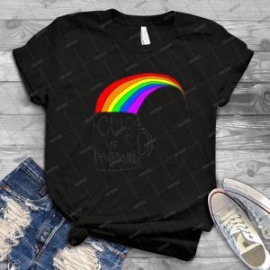 Cup Of Awesome - Vintage Mens Shirt Tshirt For Women Classic Handmade Shirt Retro Graphic Tee
