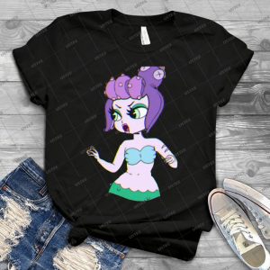 Cuphead Mermaid  84 - Gift Idea Shirt For Men Tee For Women Classic Retro Vintage Graphic T-Shirt