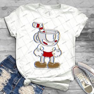Cuphead T Shirt 26 - Gift Idea Shirt For Men Tee For Women Classic Retro Vintage Graphic T-Shirt
