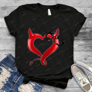 Cur Du Diable Et Menottes - Vintage Mens Shirt Tshirt For Women Classic Handmade Shirt Retro Graphic Tee